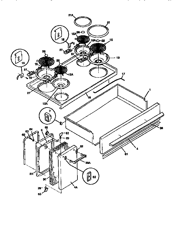 Top/drawer