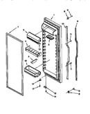 Refrigerator door