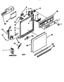 Frame and console