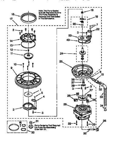 Pump and motor