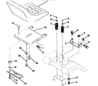 Craftsman 917259553 seat assembly diagram