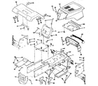 Craftsman 917258482 chassis and enclosures diagram