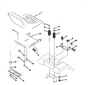 Craftsman 917259552 seat assembly diagram
