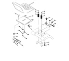 Craftsman 917258555 seat assembly diagram