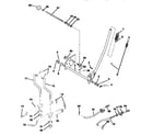 Craftsman 917258555 mower lift diagram