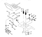 Craftsman 917258472 seat assembly diagram