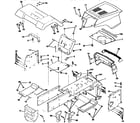 Craftsman 917258471 chassis and enclosures diagram