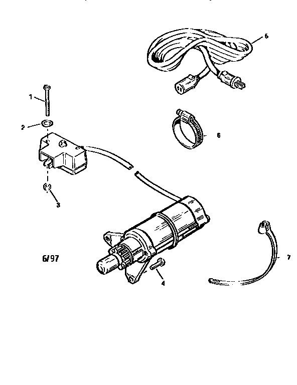 Starter motor 88941