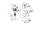Toro 51803 motor and blade assembly diagram