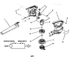 Craftsman 13651583 blower assembly diagram