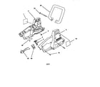 Toro 51815 housing and handle assembly diagram