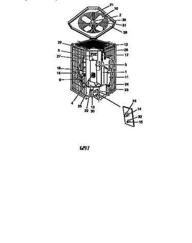 Heat pump outdoor unit