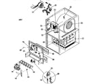 ICP GDJ075M12C1 burner assembly diagram