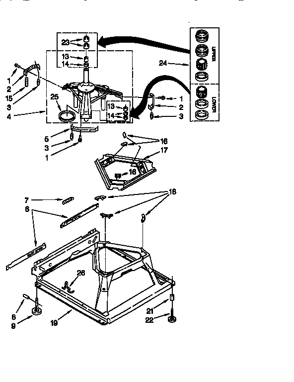 Machine base