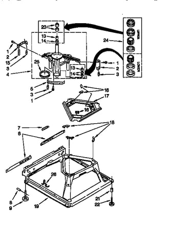 Machine base