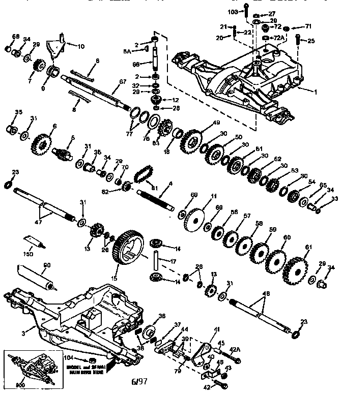 Transaxle peerless