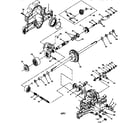 Hydro-Gear 310-750 hydro-gear transaxle diagram