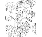Yard Pro Y14542A chassis and enclosures diagram