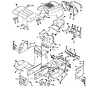 Western Auto AYP9159A69 chassis and enclosures diagram