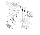 Western Auto AYP9159B69 seat assembly diagram