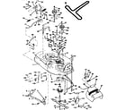 Craftsman 25992 mower deck diagram