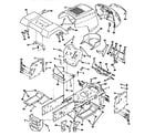 Western Auto AYP9182B79 chassis and enclosures diagram