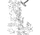 Craftsman 25996 42" mower deck diagram