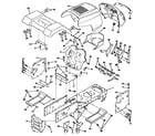 Western Auto AYP7159A69 chassis and enclosures diagram