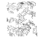 Weed Eater 440501 chassis and enclosures diagram
