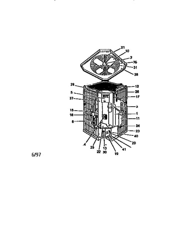 Heat pump outdoor unit