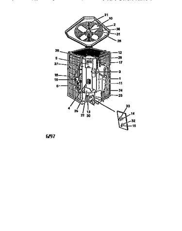 Heat pump outdoor unit