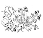 Craftsman 917387841 rotary lawn mower diagram