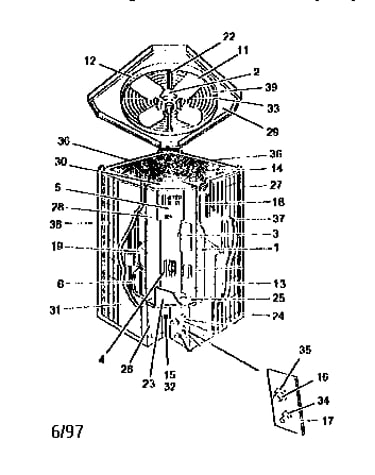 Heat pump outdoor unit