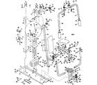 Weider WESY85101 unit parts diagram