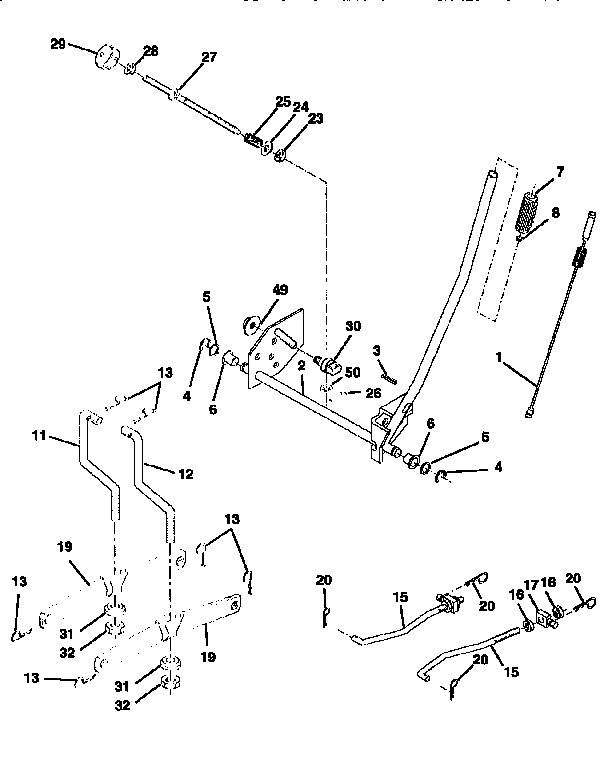 Mower lift