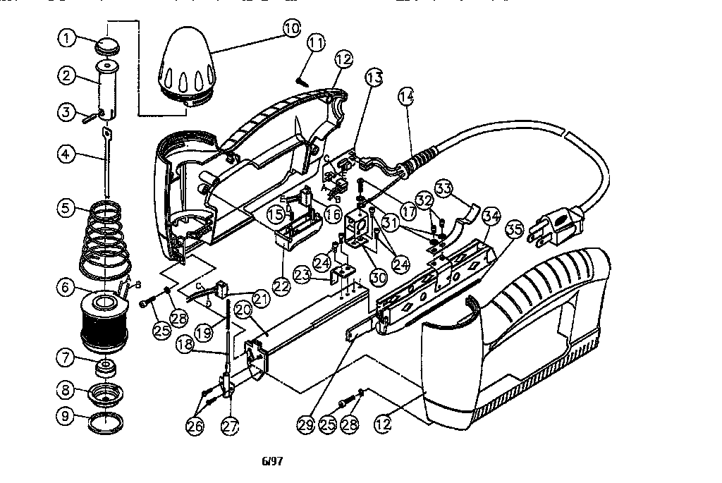 Electric stapler