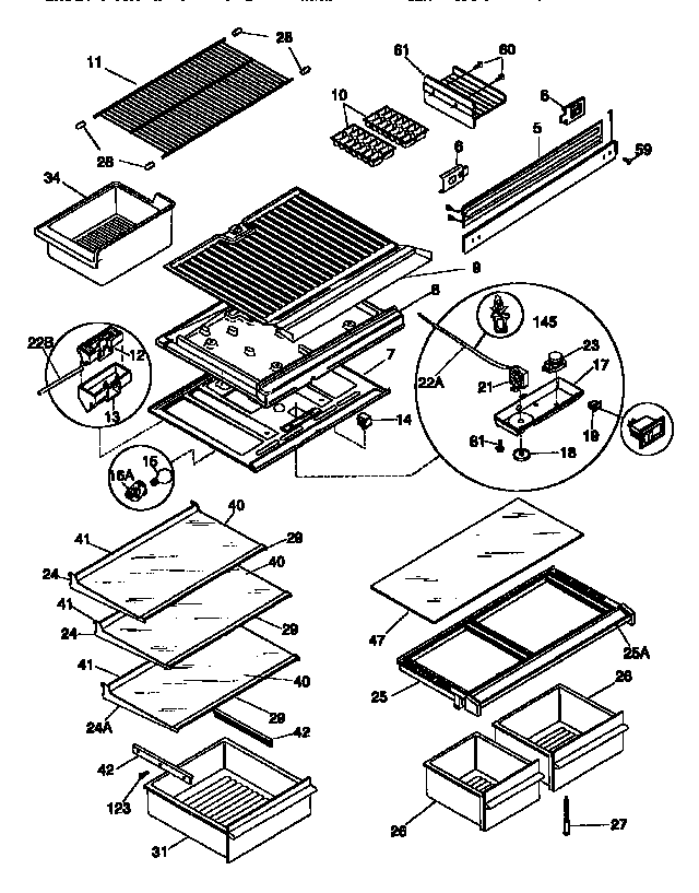 SHELVES