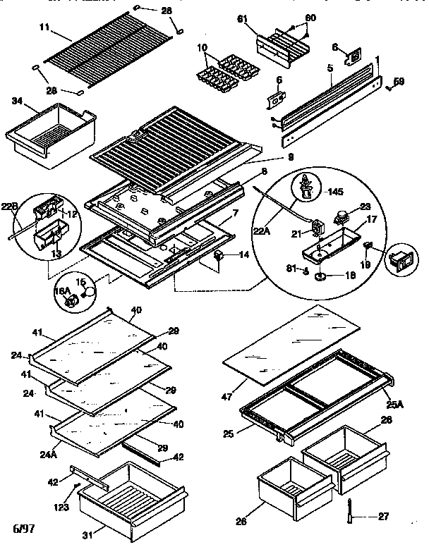 SHELVES