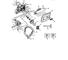 Poulan 3350 handle assembly diagram