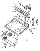 Cooktop and control panel