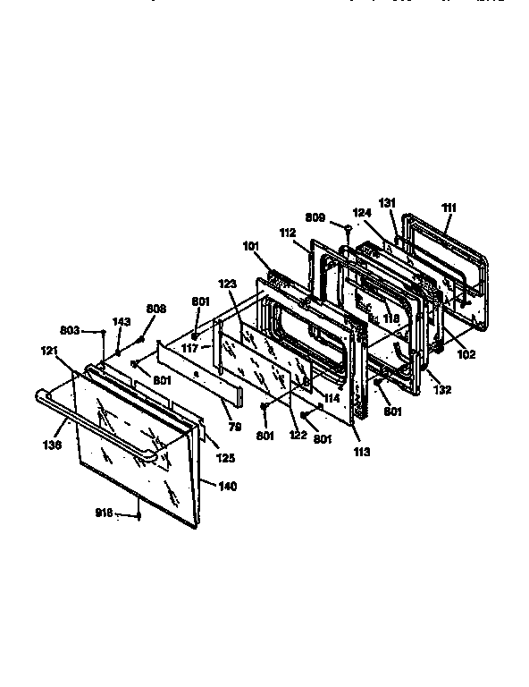OVEN DOOR