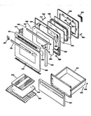 Door and drawer