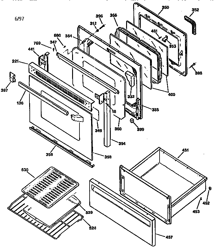 DOOR AND DRAWER