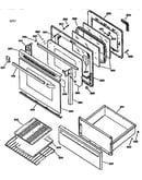 Door and drawer