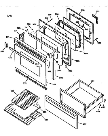 Door and drawer