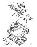 Cooktop and control panel