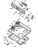 Cooktop and control panel