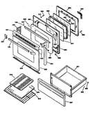 Door and drawer