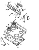 Cooktop and control panel