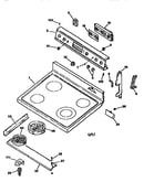 Cooktop and control panel